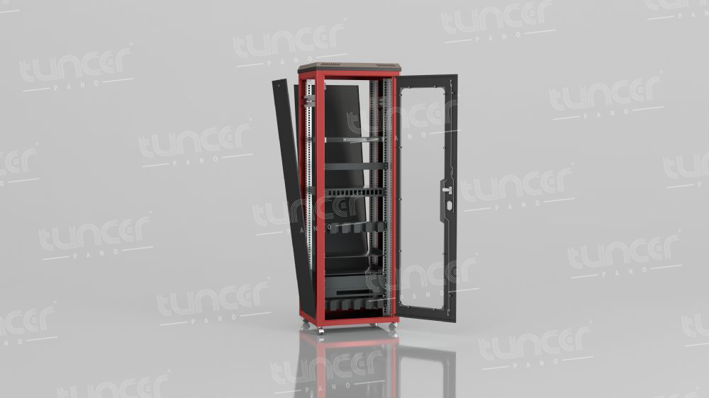 Dahili Dikili Tip Rack Kabinet